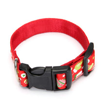 Load image into Gallery viewer, Products Red And Green Bell Collars Dog Collars Pet Collars