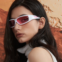 Load image into Gallery viewer, Oval Frame Sunglasses For Men Women UV400 Fashion Y2K Retro Punk Pink Glasses Hip Hop