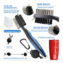 Load image into Gallery viewer, 2-Sided Groove Cleaner Kit with Keychain for Clubs & Balls