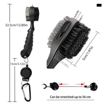 Load image into Gallery viewer, 2-Sided Groove Cleaner Kit with Keychain for Clubs & Balls