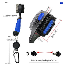 Load image into Gallery viewer, 2-Sided Groove Cleaner Kit with Keychain for Clubs & Balls