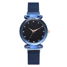 Load image into Gallery viewer, Elegant Magnet Buckle Ladies Starry Sky Watch