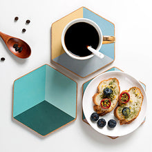 Load image into Gallery viewer, Geometric casserole insulation placemat