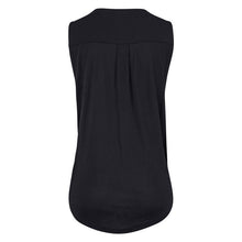 Load image into Gallery viewer, Double Pocket V-neck Sleeveless Vest Cross European And American T-shirt