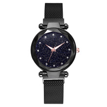 Load image into Gallery viewer, Elegant Magnet Buckle Ladies Starry Sky Watch