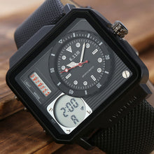 Load image into Gallery viewer, Men's watch multi-function sports watch belt watch electronic watch