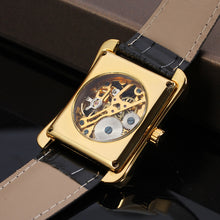 Load image into Gallery viewer, Winner men's fashion casual Swiss hollow manual mechanical watch