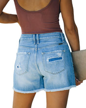 Load image into Gallery viewer, Summer Casual Denim Straight Leg Pants High Waist Denim Shorts