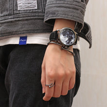 Load image into Gallery viewer, Fashion Minimalist Women Quartz Wristwatches Starry Sky Moon Pattern Design Unique Ladies Casual Watch Female Exquisite Watches