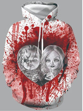 Load image into Gallery viewer, Chucky and Tiffany Hoodie