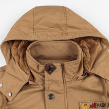 Load image into Gallery viewer, Mountainskin Men's Winter Fleece Jackets Warm Hooded Coat Thermal Thick Outerwear Male Military Jacket Mens Brand Clothing