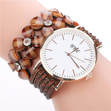 Load image into Gallery viewer, Stainless steel shell quartz watches Women luxury brand velvet drill band watch Ladies high quality fashion clock
