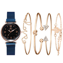 Load image into Gallery viewer, Women Starry Sky Buckle Bracelet Watch