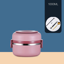 Load image into Gallery viewer, 304 Stainless Steel Insulated Barrel Multi-layer Lunch Box
