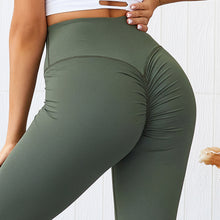 Load image into Gallery viewer, Peach fitness pants yoga pants