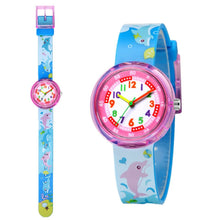 Load image into Gallery viewer, Children's Silicone Cartoon Transparent Cute Fashion Watch