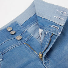 Load image into Gallery viewer, Denim stretch shorts