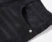 Load image into Gallery viewer, Men's Washed Old Torn Jeans