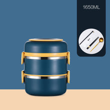 Load image into Gallery viewer, 304 Stainless Steel Insulated Barrel Multi-layer Lunch Box