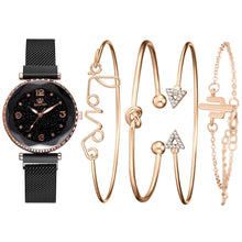 Load image into Gallery viewer, Women Starry Sky Buckle Bracelet Watch