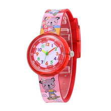 Load image into Gallery viewer, Children's Silicone Cartoon Transparent Cute Fashion Watch
