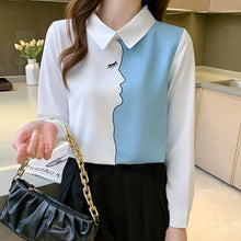 Load image into Gallery viewer, Long Sleeve Printed Shirt Design