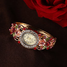 Load image into Gallery viewer, Fashion diamond flower lady