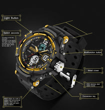 Load image into Gallery viewer, Functional waterproof electronic sports watch
