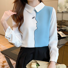 Load image into Gallery viewer, Long Sleeve Printed Shirt Design