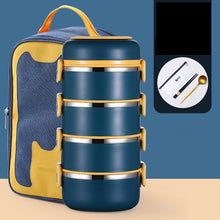Load image into Gallery viewer, 304 Stainless Steel Insulated Barrel Multi-layer Lunch Box