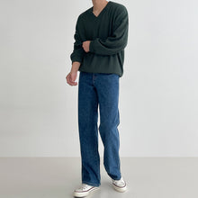 Load image into Gallery viewer, Men's Spring And Autumn Loose Straight Plus Size Casual Wide-legged Versatile High Street Long Pants