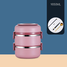 Load image into Gallery viewer, 304 Stainless Steel Insulated Barrel Multi-layer Lunch Box