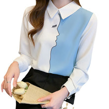 Load image into Gallery viewer, Long Sleeve Printed Shirt Design