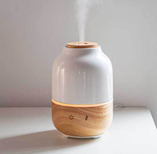 Load image into Gallery viewer, Solid Wood Ceramic Aromatherapy Humidifier
