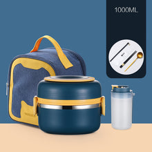 Load image into Gallery viewer, 304 Stainless Steel Insulated Barrel Multi-layer Lunch Box