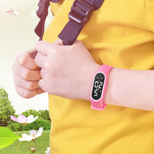 Load image into Gallery viewer, Silicone Children's LED Red And White Light Watch