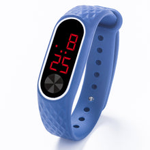 Load image into Gallery viewer, Silicone Children's LED Red And White Light Watch