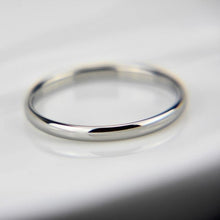 Load image into Gallery viewer, Letdiffery Smooth Stainless Steel Couple Rings