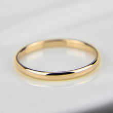 Load image into Gallery viewer, Letdiffery Smooth Stainless Steel Couple Rings