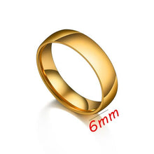 Load image into Gallery viewer, Letdiffery Smooth Stainless Steel Couple Rings