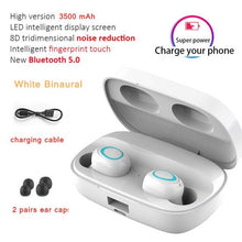 Load image into Gallery viewer, 3500mAh LED Bluetooth Wireless Earphones Headphones Earbuds