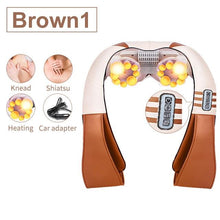 Load image into Gallery viewer, U Shape Electrical Shiatsu Back Neck Shoulder Body Massager