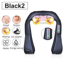 Load image into Gallery viewer, U Shape Electrical Shiatsu Back Neck Shoulder Body Massager