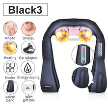 Load image into Gallery viewer, U Shape Electrical Shiatsu Back Neck Shoulder Body Massager