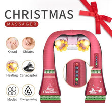 Load image into Gallery viewer, U Shape Electrical Shiatsu Back Neck Shoulder Body Massager