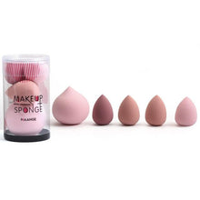 Load image into Gallery viewer, 5Pcs Makeup Sponge Set Blender Makeup Tools