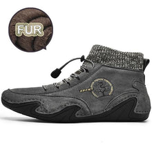 Load image into Gallery viewer, Men Winter Boots Fashion Leather Boots Men