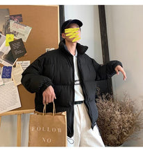 Load image into Gallery viewer, Men Harajuku Colorful Bubble Coat Winter Jacket