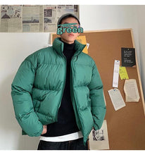 Load image into Gallery viewer, Men Harajuku Colorful Bubble Coat Winter Jacket