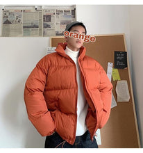 Load image into Gallery viewer, Men Harajuku Colorful Bubble Coat Winter Jacket